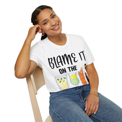 Blame It On The Drink Package Funny Cruise T-Shirt For Men Women T-Shirt