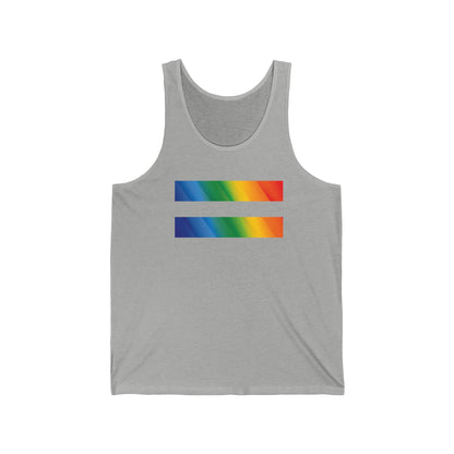 Equal Sign Lesbian Flag Bi  Equality Support LGBT Gay Tank Top For Men Women