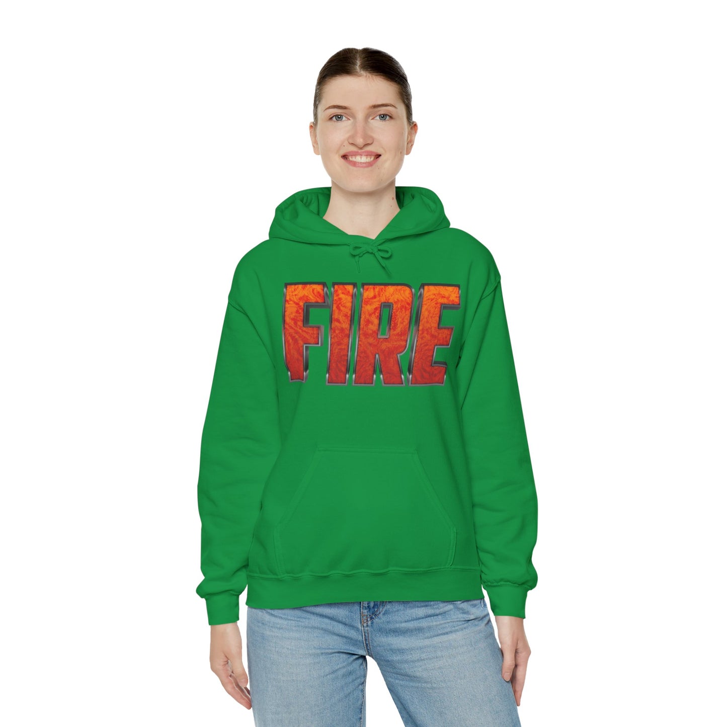 Funny FIRE Couple Matching Halloween Party Costume Hoodie Men Women