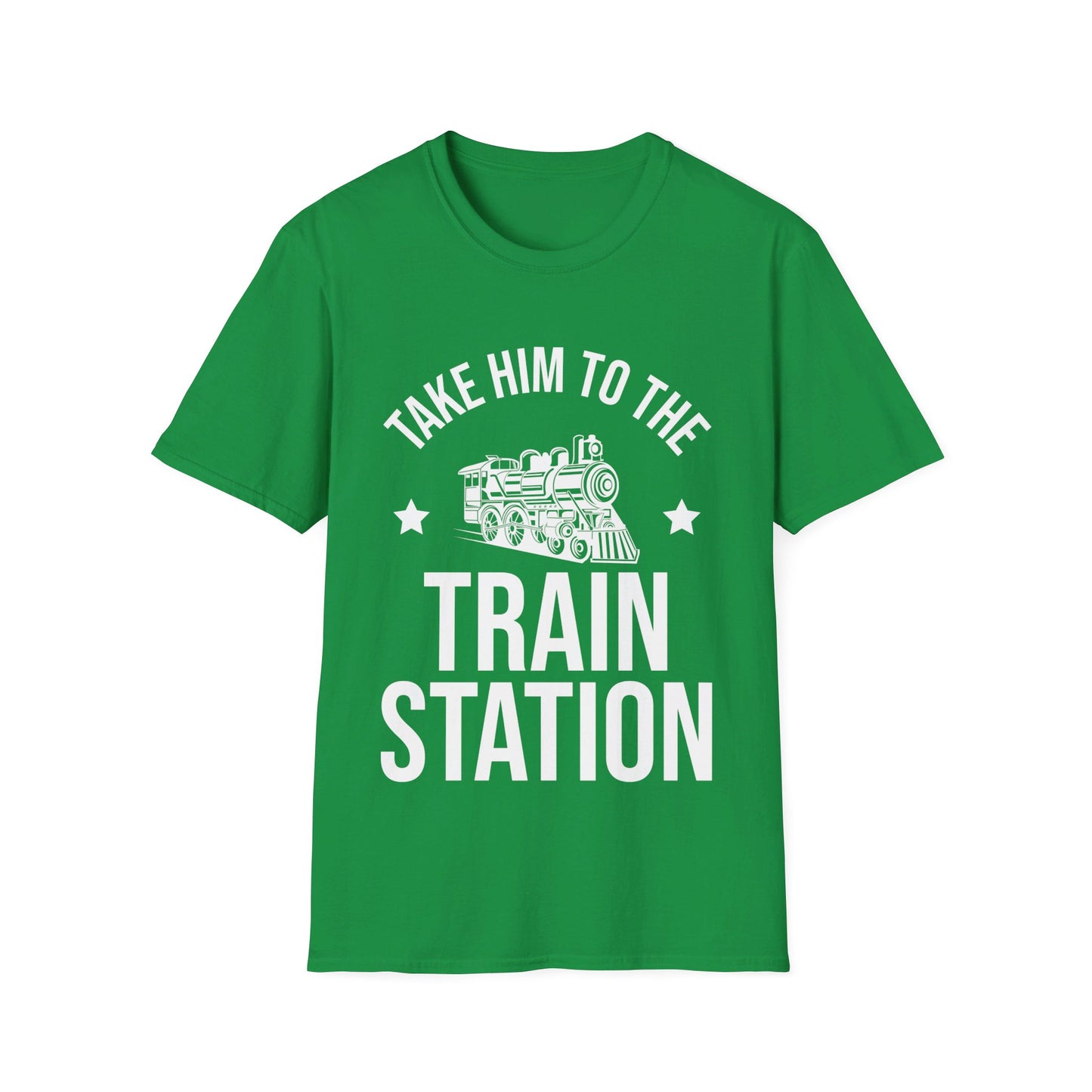 Take Him To The Train Station Platform T-Shirt Men Women