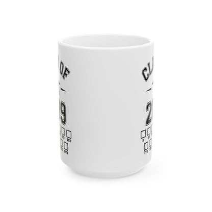 Funny Class of 2039 Grow With Me Kindergarten Back To School Coffee Mug