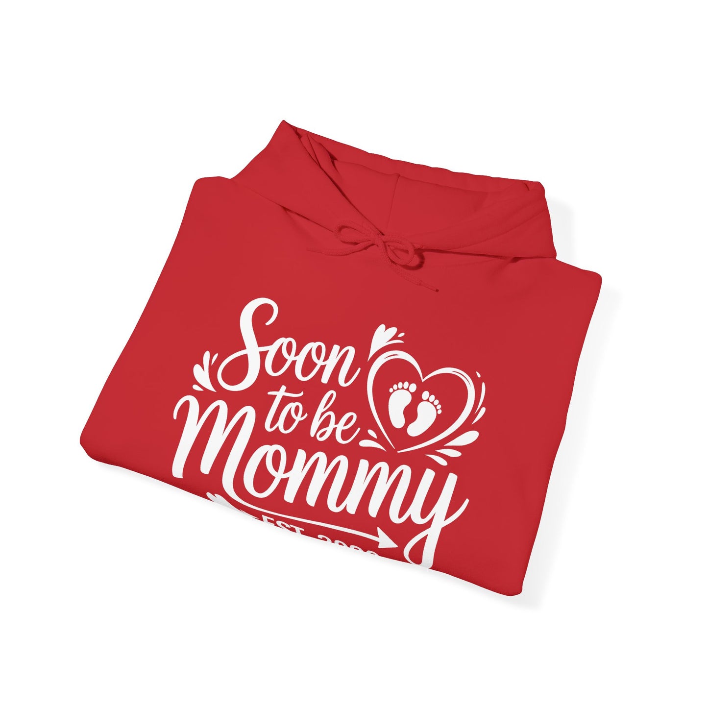 Funny Soon to be Mommy 2026 Mother's Day First Time Mom Pregnancy Hoodie For Women