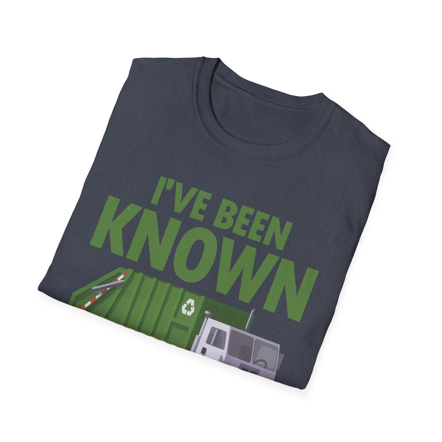 Funny Talk Trash Garbage Truck for Sanitation Worker  T. shirt