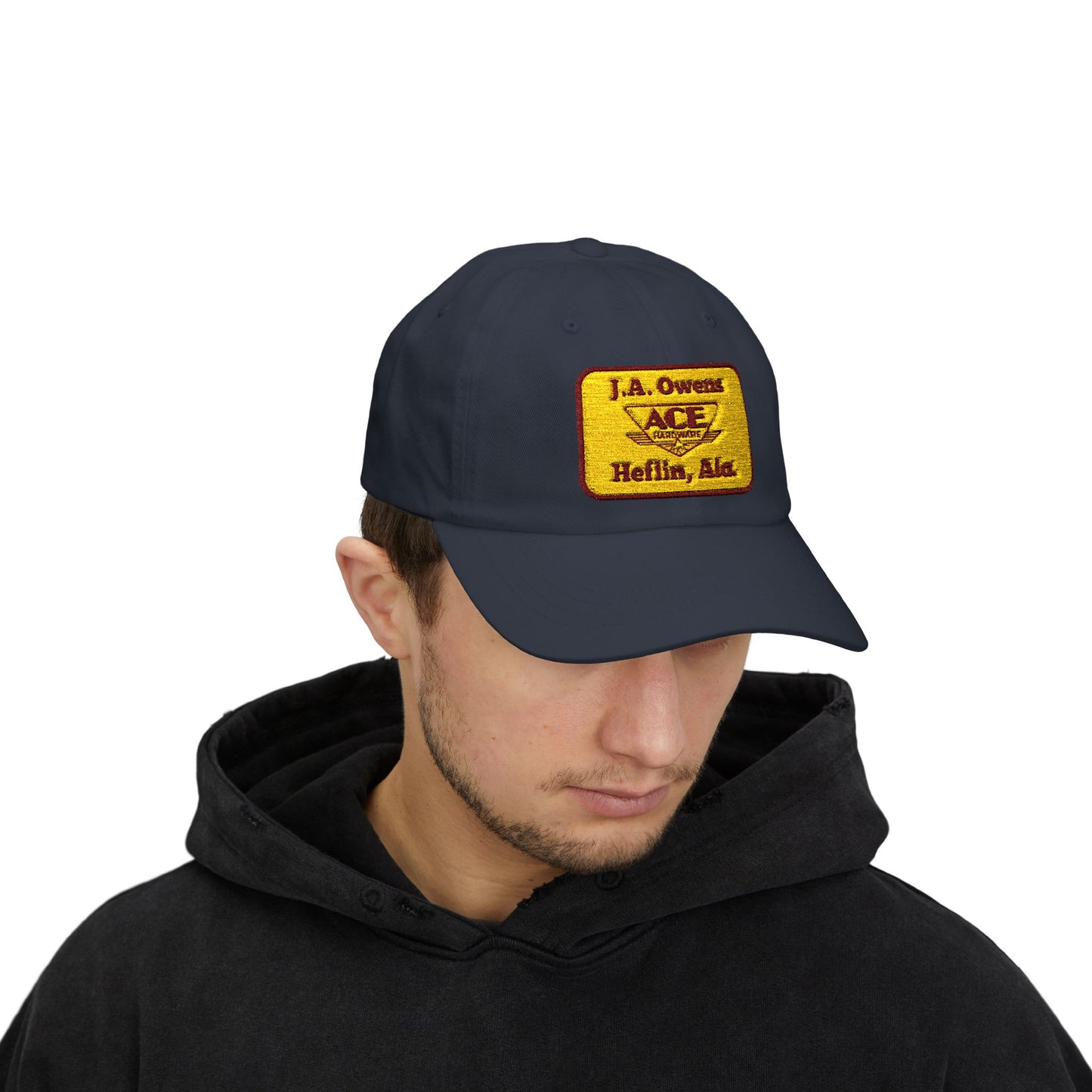 J A Owens Heflin Alabama Jim Hopper Stranger Things Dad Hat For Men
