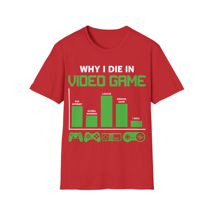 Video Games Funny Gamer Boys Teens Funny I'm Gaming T-Shirt