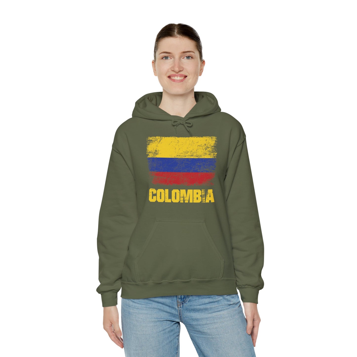 Colombia Columbian Flag Outfit Hoodie For Men Women Hoodie