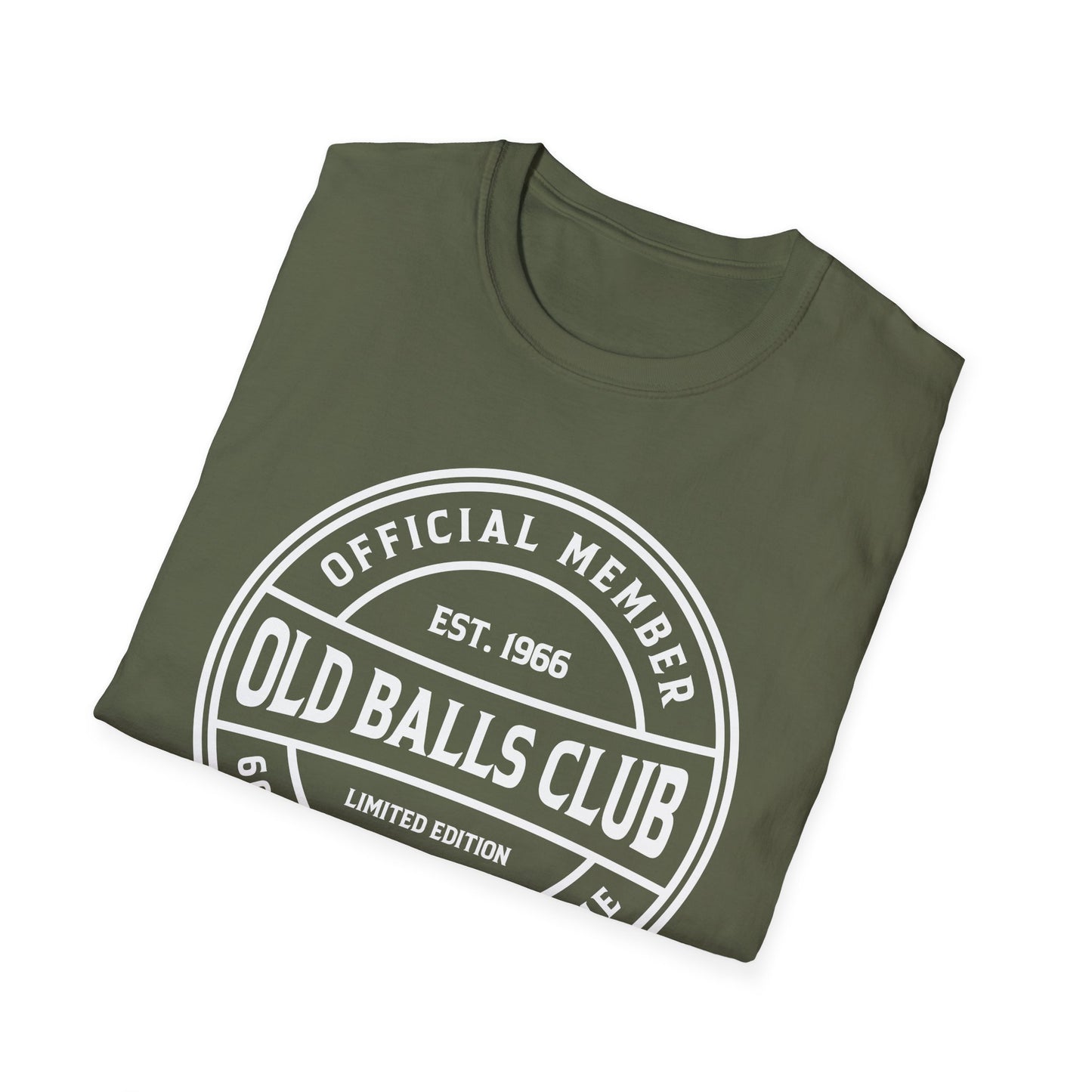 Mens Old Balls Club 60 Years Awesome Sixty 60th Birthday Farthers Day T-Shirt