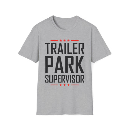 Trailer Park Supervisor Hillbilly Party Funny Trailer T-Shirt For Women