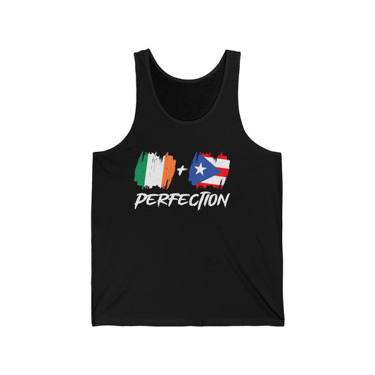 Irish Plus Puerto Rican Perfection Heritage Tank Top For Men Women Tank Top