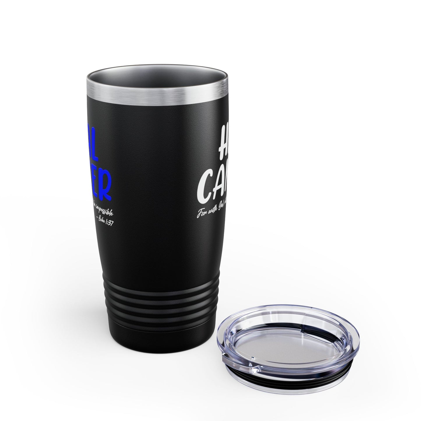 Colon Cancer Faith Bible Verse CRC Awareness Support Heal Family Tumbler For Men Women