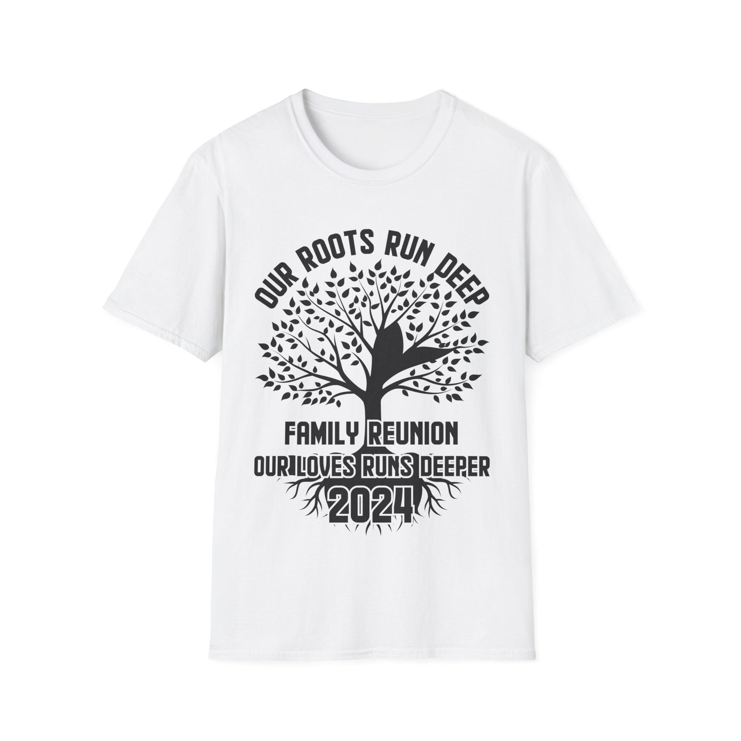 Family Reunion 2024 Our Roots Run Deep Our Love Runs Deeper Family Reunion T-Shirt For Men Women T-Shirt