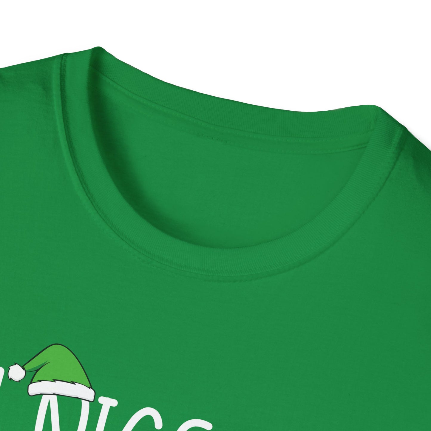 Nice Naughty Irish Christmas Ireland Heritage Roots St Patricks Day T-Shirt For Men Women T-Shirt