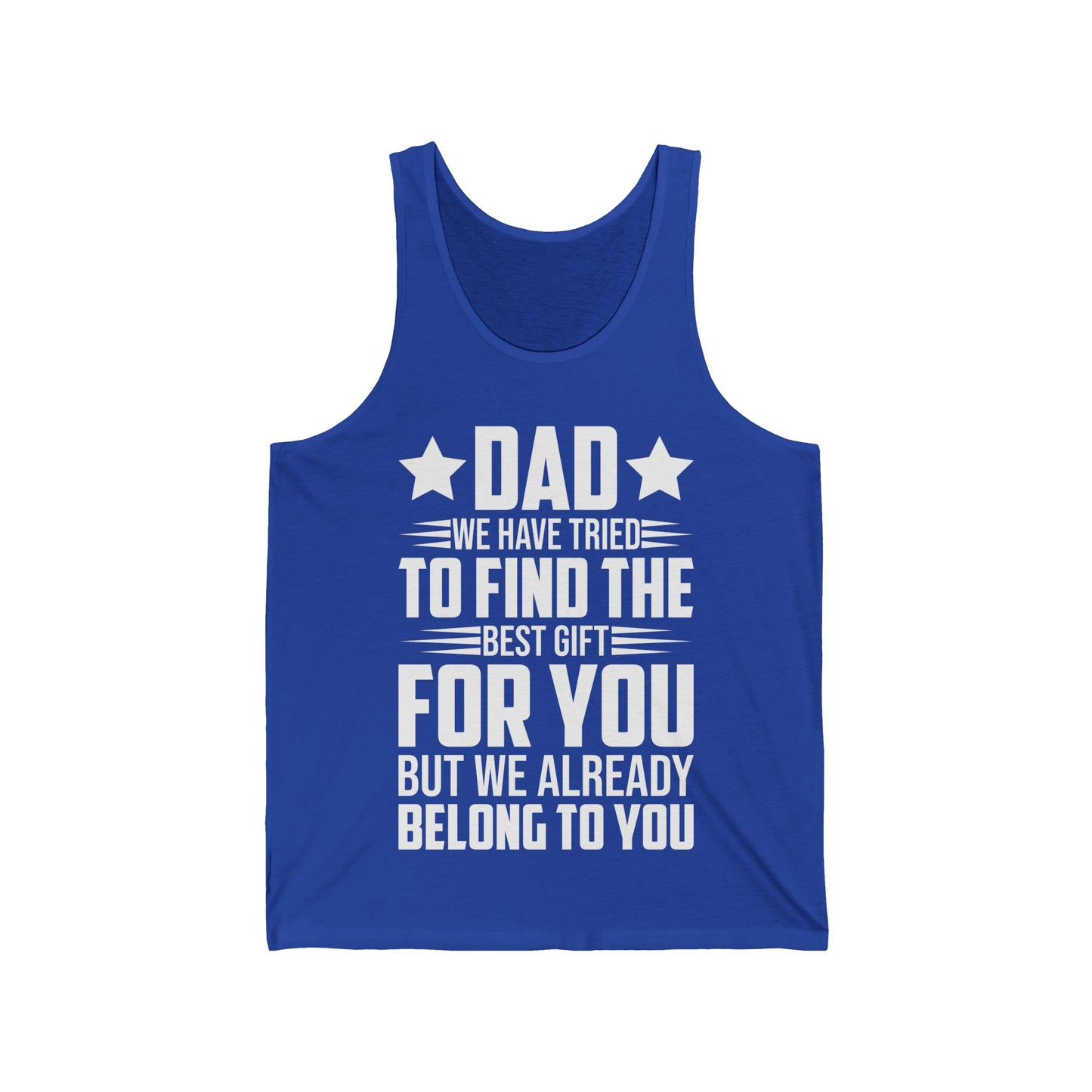 Fathers Day Shirt Funny Dad from Daughter Son Wife for Daddy Tank top