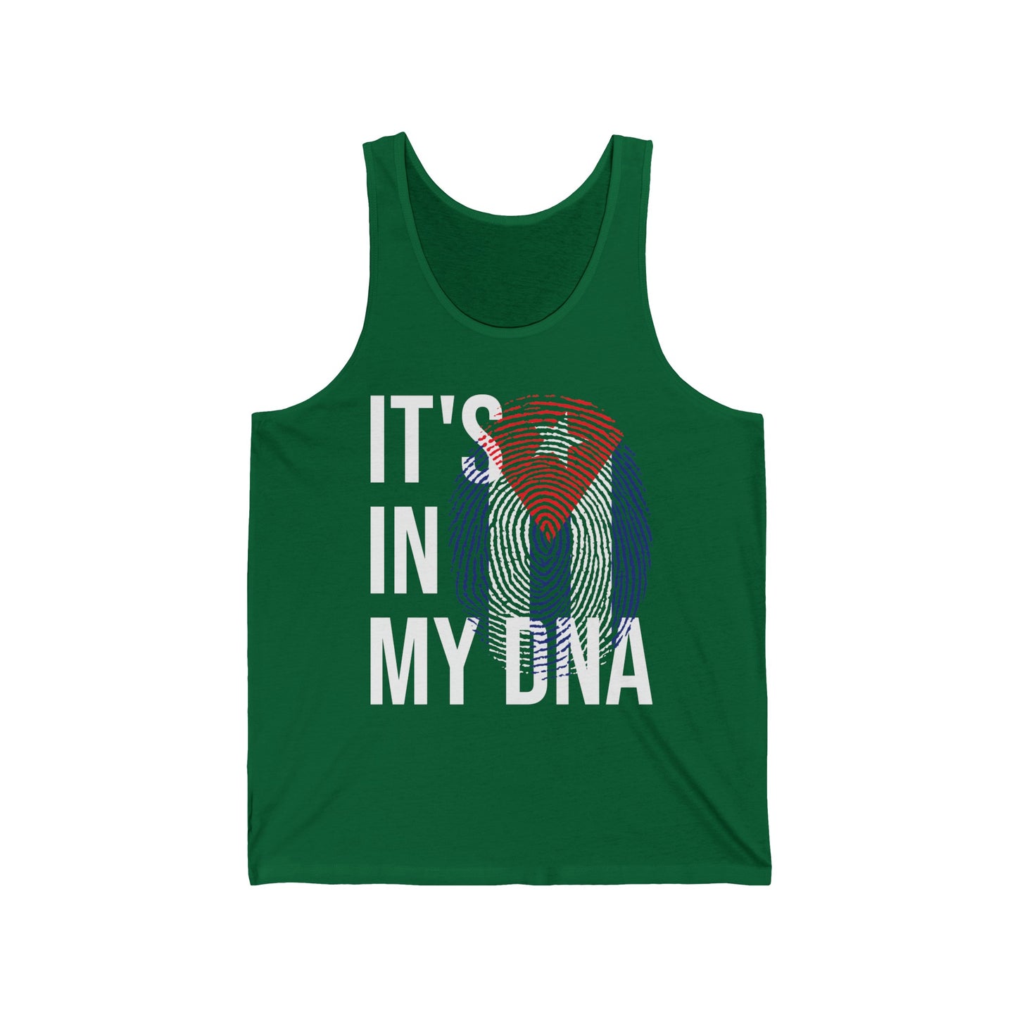 Cuba Its In My DNA Cuban Flag Shirt Man Cuban Tank Tops For Men Women