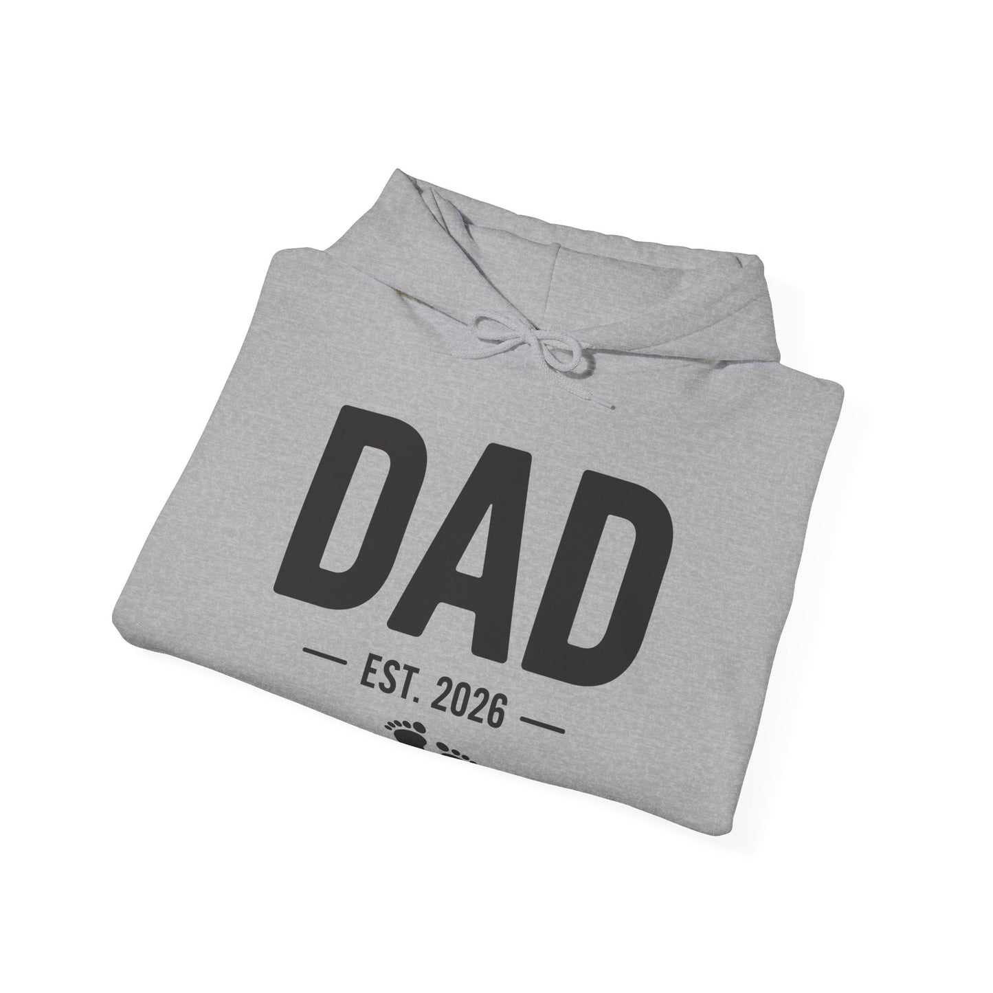 Funny Dad Est 2026 To Be Gifts First Time Dad New Daddy Hoodie For Men Women