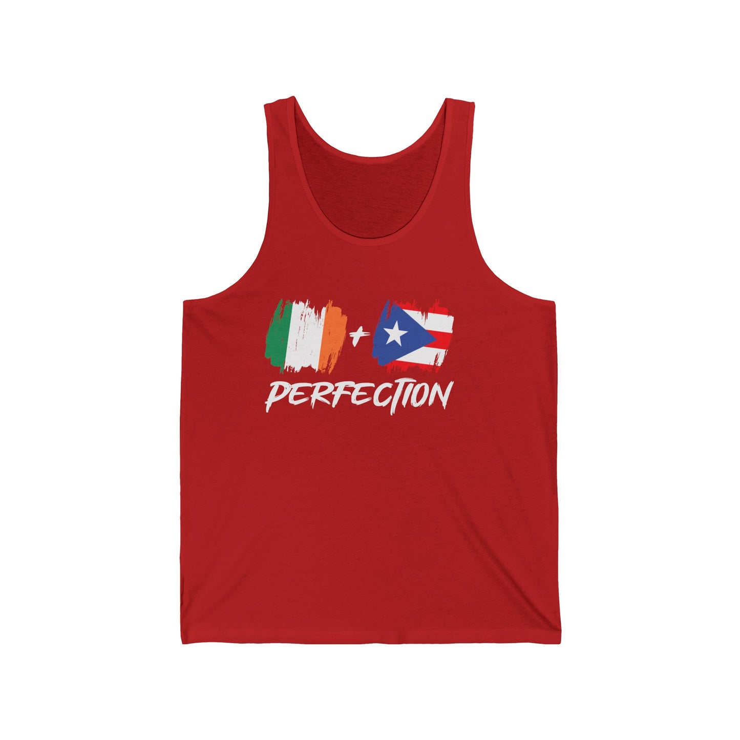 Irish Plus Puerto Rican Perfection Heritage Tank Top For Men Women Tank Top
