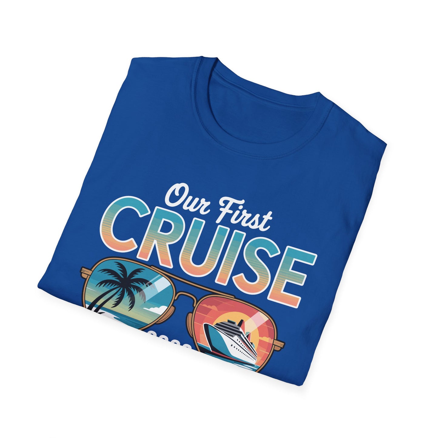 Our First Cruise 2026 Together Cute Matching Couples Cruise T-Shirt For Men Women