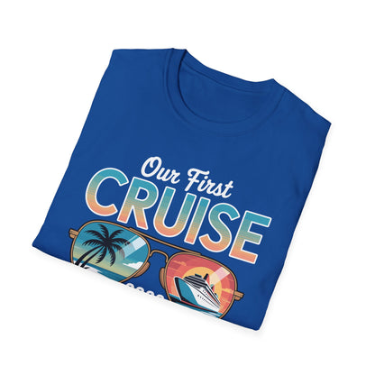 Our First Cruise 2026 Together Cute Matching Couples Cruise T-Shirt For Men Women