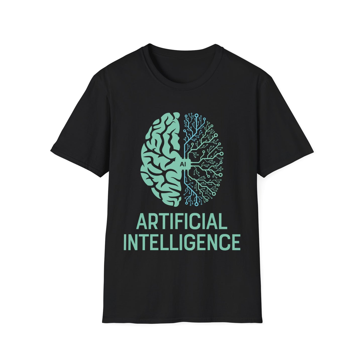 Artificial Intelligence Tee, AI Shirt, Robot AI T-Shirt for Men Women Tech