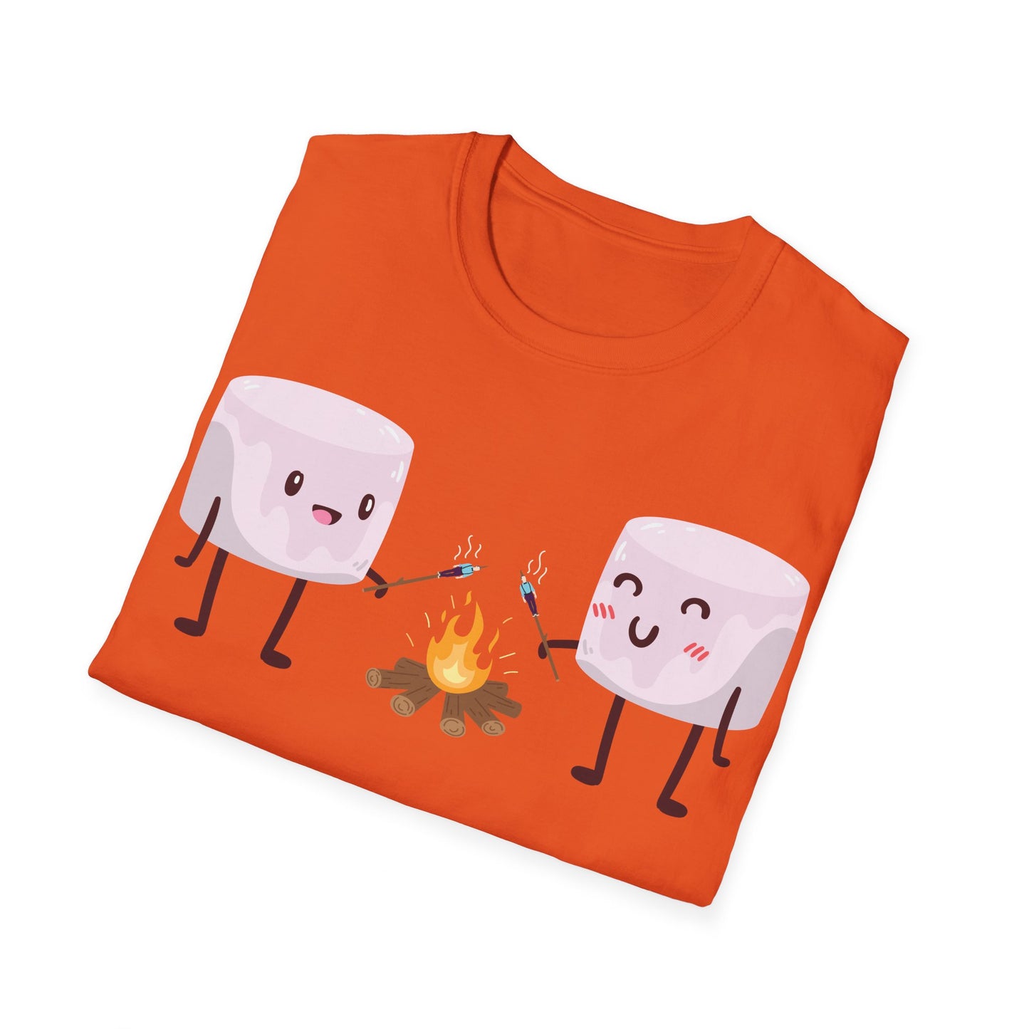 Marshmallow Grill People Camping Gift Funny T-Shirt