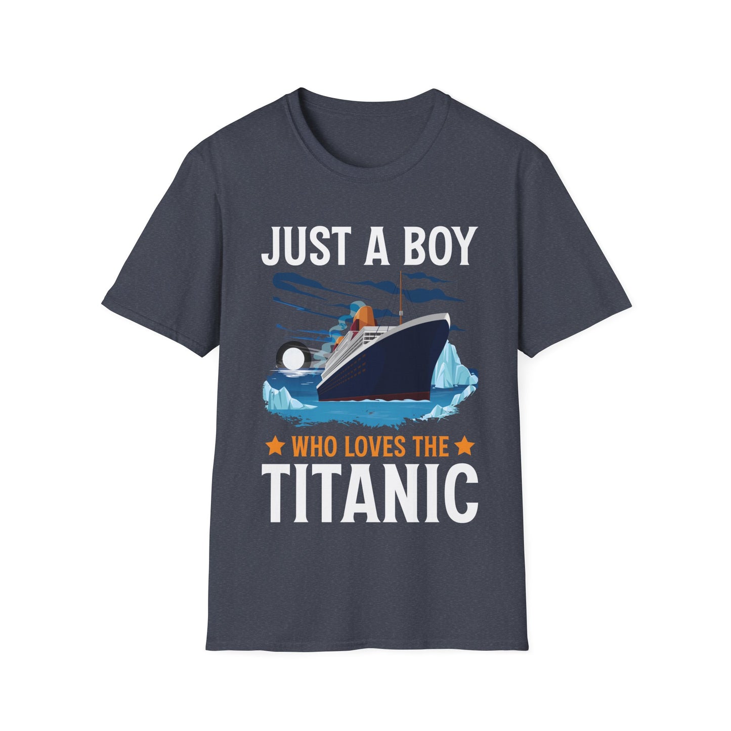 Just A Boy Who Just Loves The Rms Titanic Cruise Ship T-shirt For Men Women