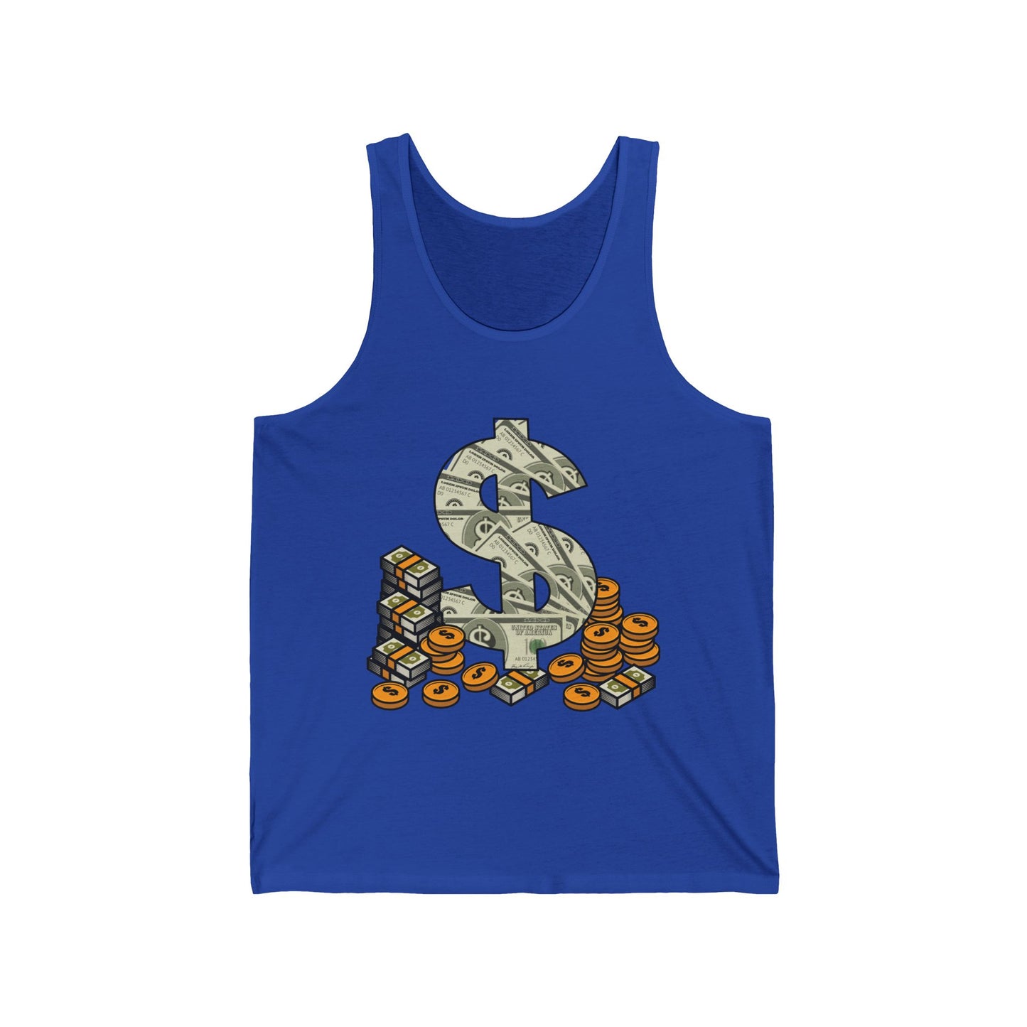 Cool As Dollar Bill Dollar Sign $$ Gift Tank Top For Men Women Tank Top