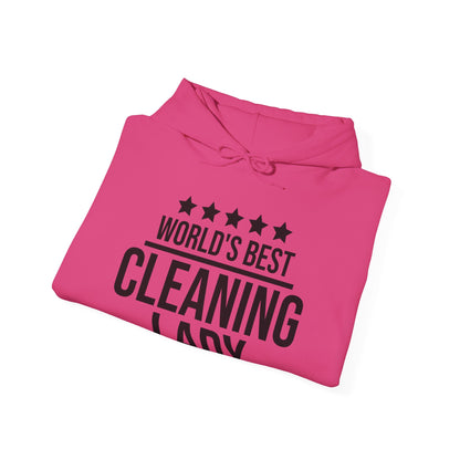 World's Best Cleaning Lady Mothers Day Mom Ladies Hoodie