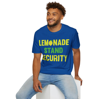 Funny Lemonade Stand Security Summer T-Shirt For Men Women T-Shirt