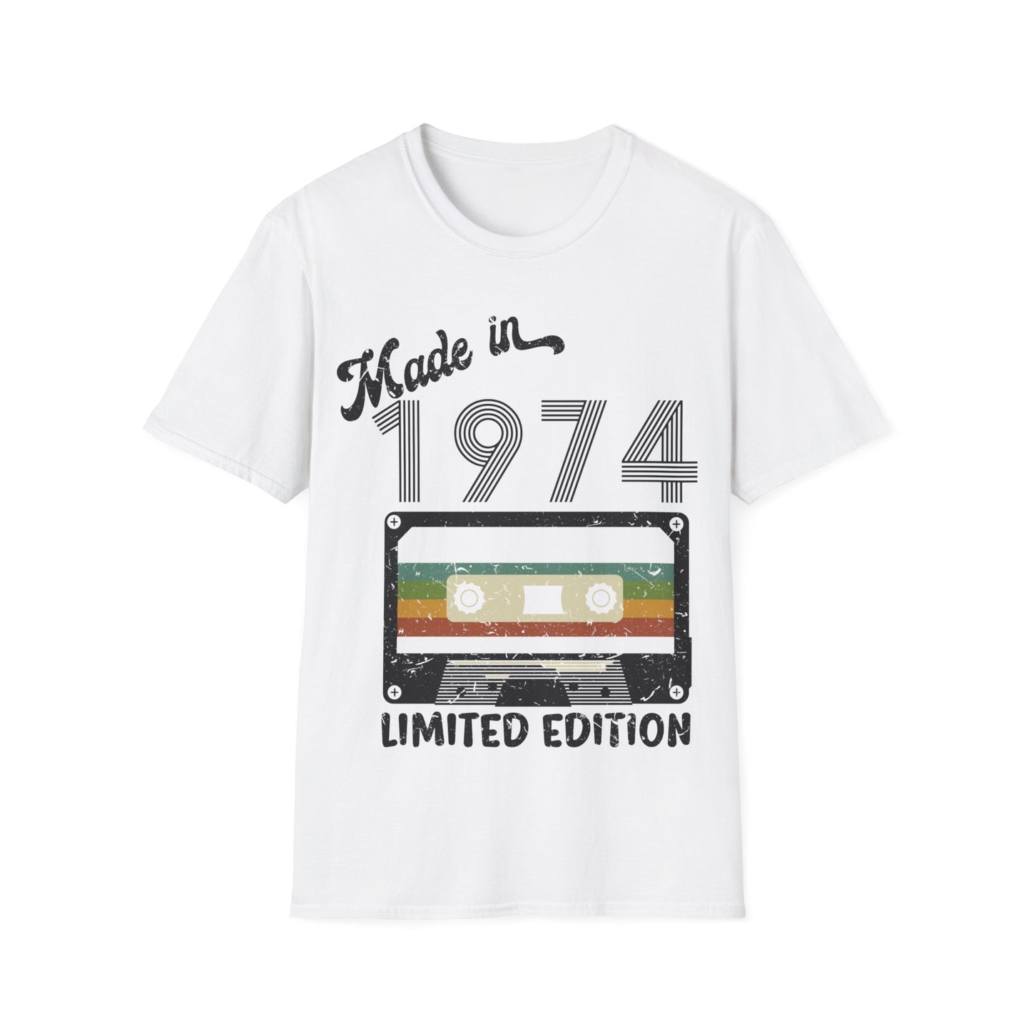 Made In 1964 Limited Edition Funny Cassette Tape Vintage T-Shirt For Men Women