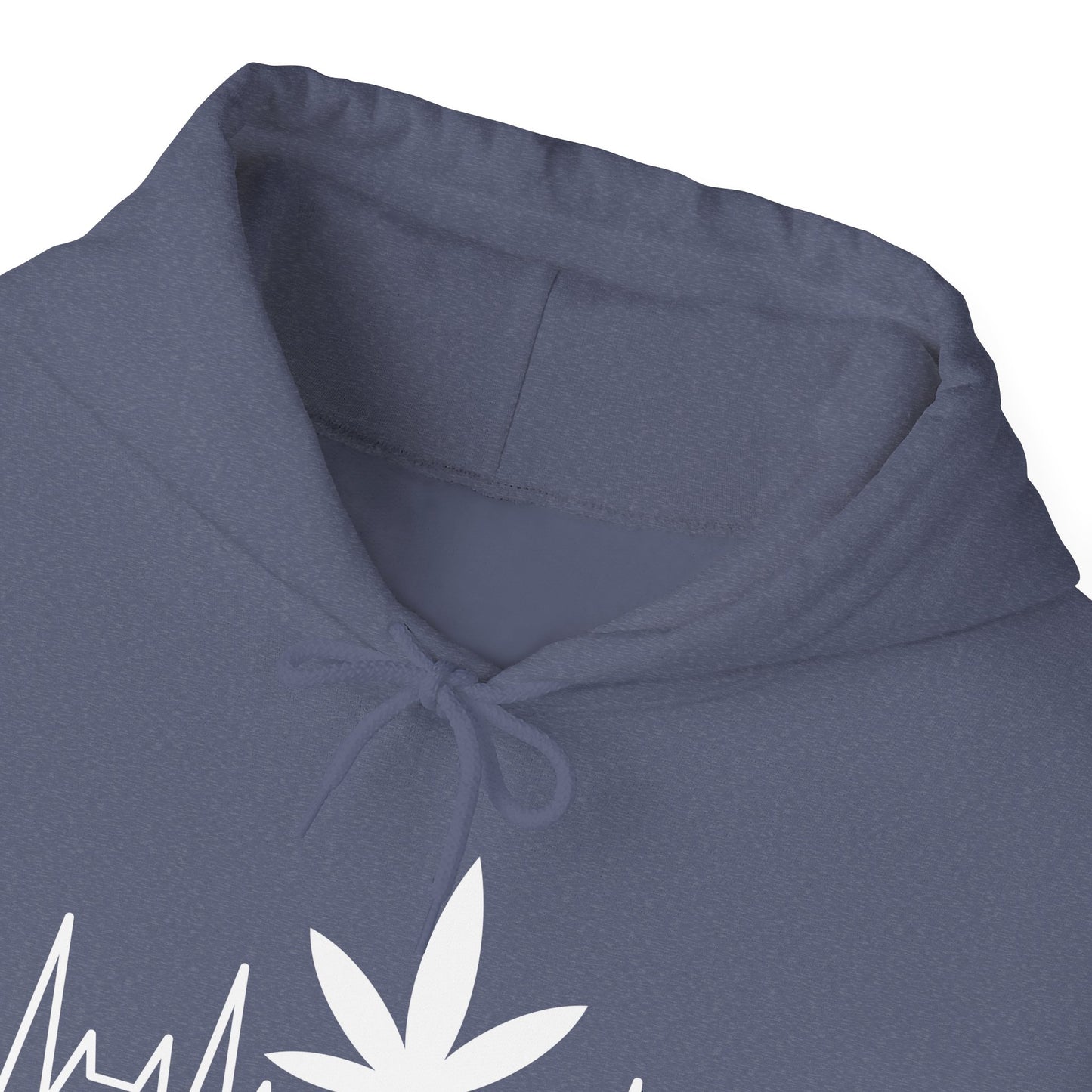 Funny Weed Cannabis Marijuana Leaf Heartbeat Stoner Tie Dye Hoodie For Men Women Hoodie