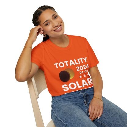 Totality Solar Eclipse 2024 America Retro Total Eclipse T-Shirt For Men Women T-Shirt