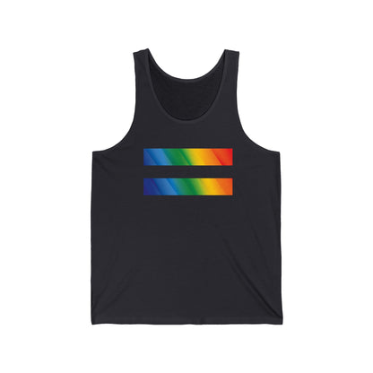 Equal Sign Lesbian Flag Bi  Equality Support LGBT Gay Tank Top For Men Women