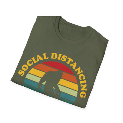 Bigfoot Social Distancing World Champion 2026 T-shirt For Men Women