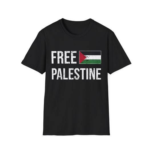 Free Palestine The Palestinian Flag Free Gaza T-Shirt Men Women