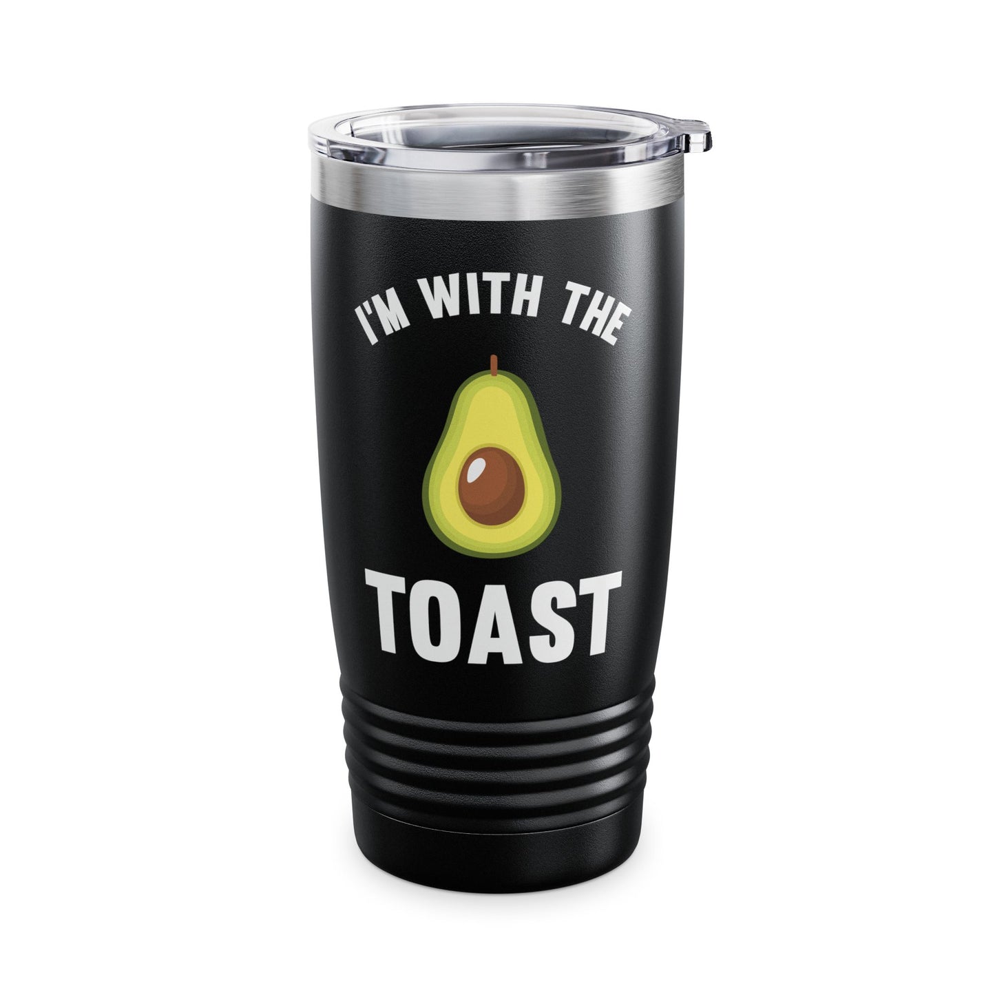 Funny I Am with The Toast Avocado Halloween Costume Tumbler Men Women