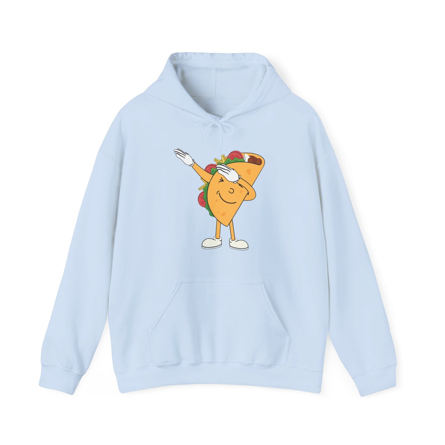 Funny Dabbing Taco Cinco de Mayo Boys Men Mexican Food Dab Hoodie