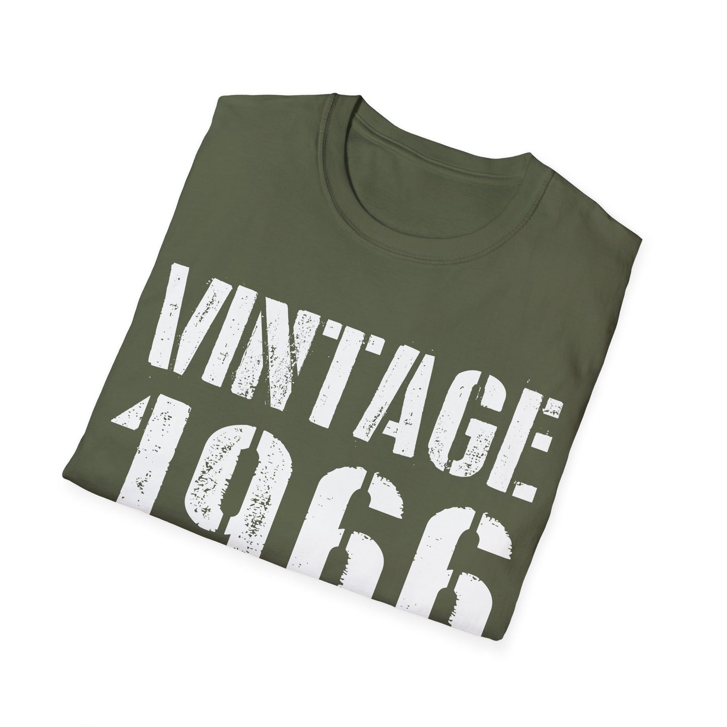 Funny Vintage 1966 60th Birthday Gifts 60 Year Old T-Shirt For Men Women