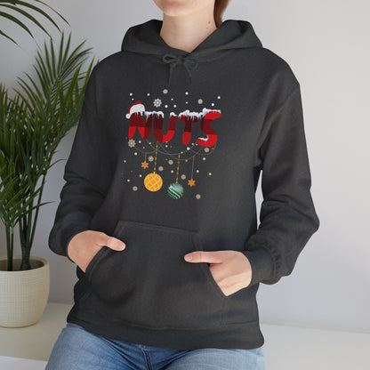 Chest Nuts Matching Chestnuts Funny Christmas Couples Nuts Hoodie