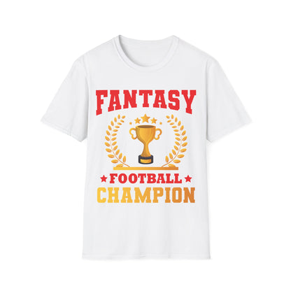 Funny Fantasy Football League Champion Footballer T-Shirt Men Women