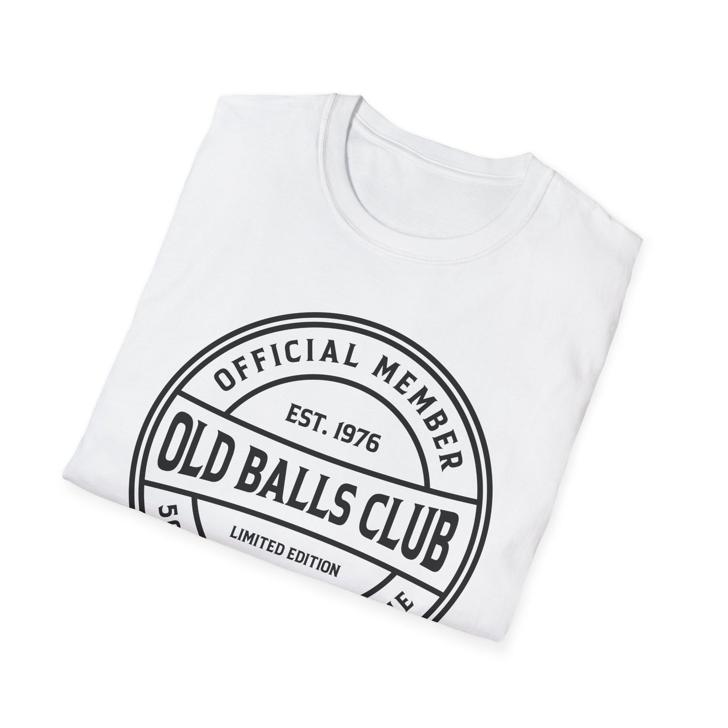 Mens Old Balls Club 50 Years Awesome Fifty 50th Birthday Fathers Day T-Shirt