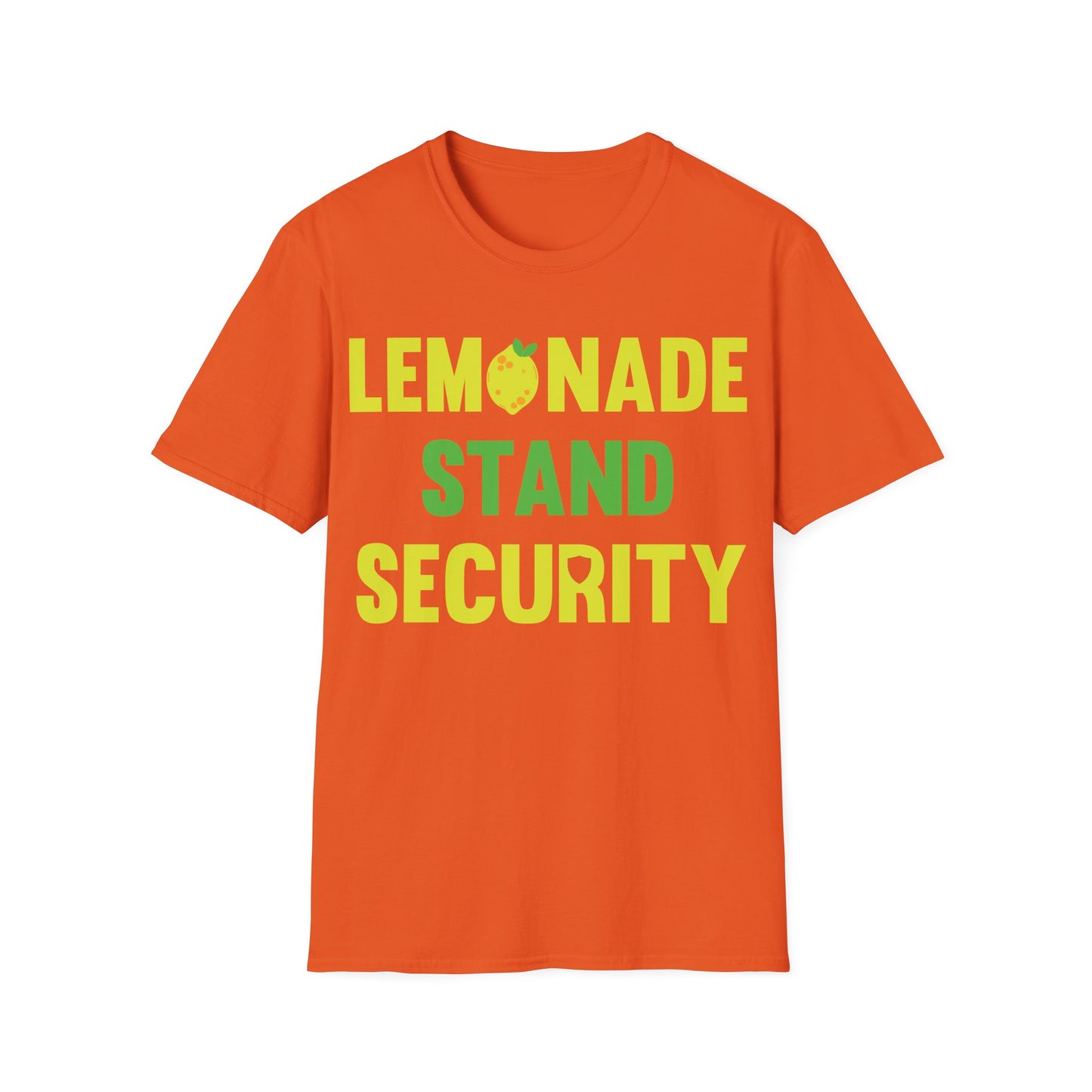 Funny Lemonade Stand Security Summer T-Shirt For Men Women T-Shirt