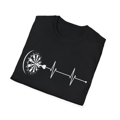 Cute Dart Heartbeat Dart Player Men Women Dart Board Lovers T-Shirt