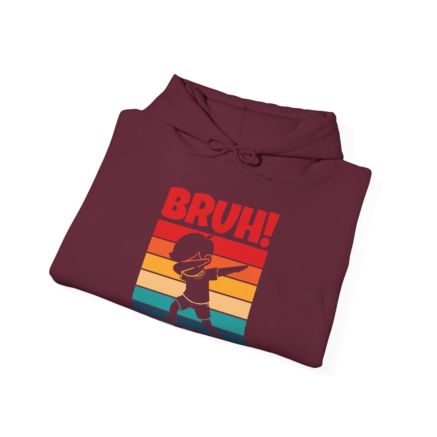 Funny Bruh We Back Teachers Kids Funny Back To School Hoodie