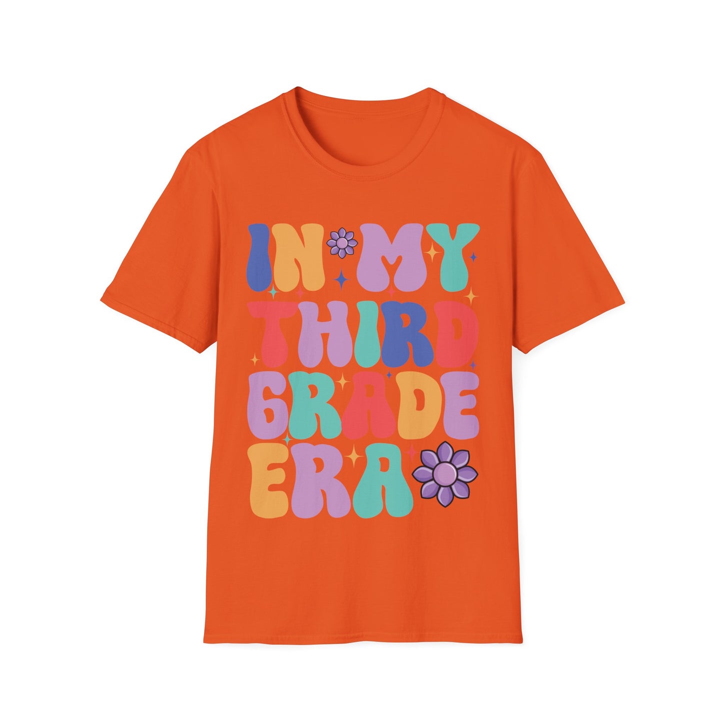 Funny In My 3rd Grade Era Back to School In My Third Grade Era T-Shirt For Men Women T-Shirt
