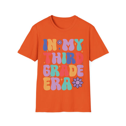 Funny In My 3rd Grade Era Back to School In My Third Grade Era T-Shirt For Men Women T-Shirt