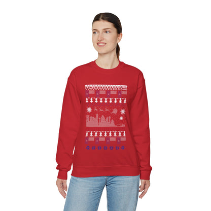 I Love Texas Christmas Santa, Reindeer Funny Ugly Christmas Jumper Sweatshirt