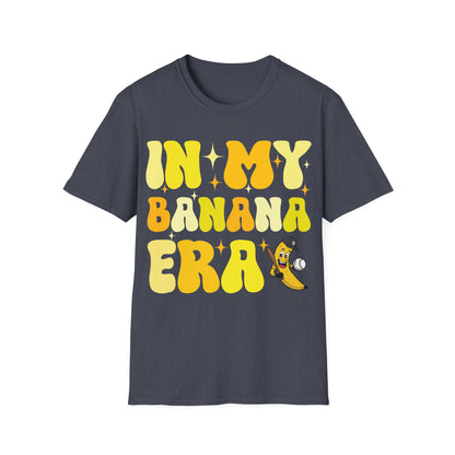 Funny In My Bananas Era Fruit Lover Baseball Player T-Shirt For Men Women T-Shirt