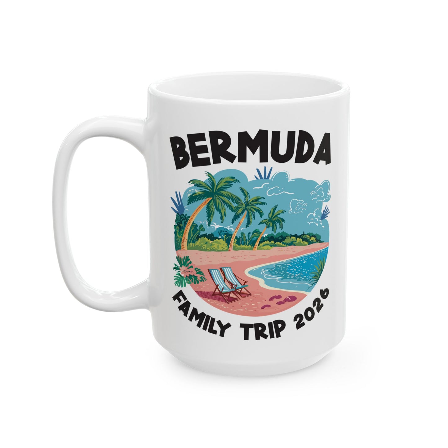Family Cruise Bermuda 2026 Summer Trip Matching Vacation 2026 Coffee Mug For Women