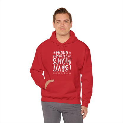 Proud Supporter Of Snow Days Vintage Christmas Holiday Funny Xmas Hoodie For Men Women Hoodie