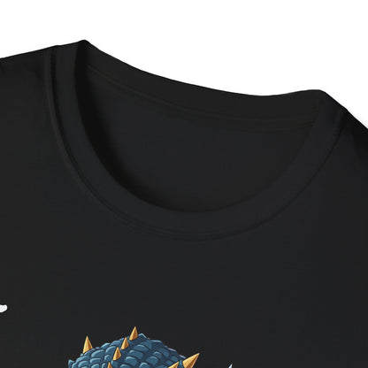 Funny Kaiju Eating Ramen Japanese Monster Lover Birthday T-Shirt